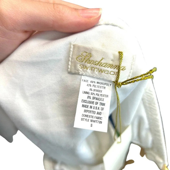 Shoshanna Swimwear‎ Ivory Ring Bikini Bottom Size Small - Picture 5 of 6